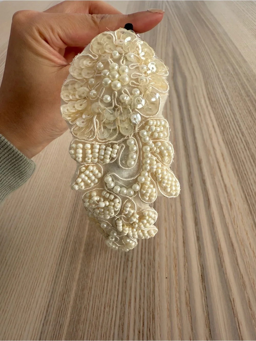 N/A delicate ivory